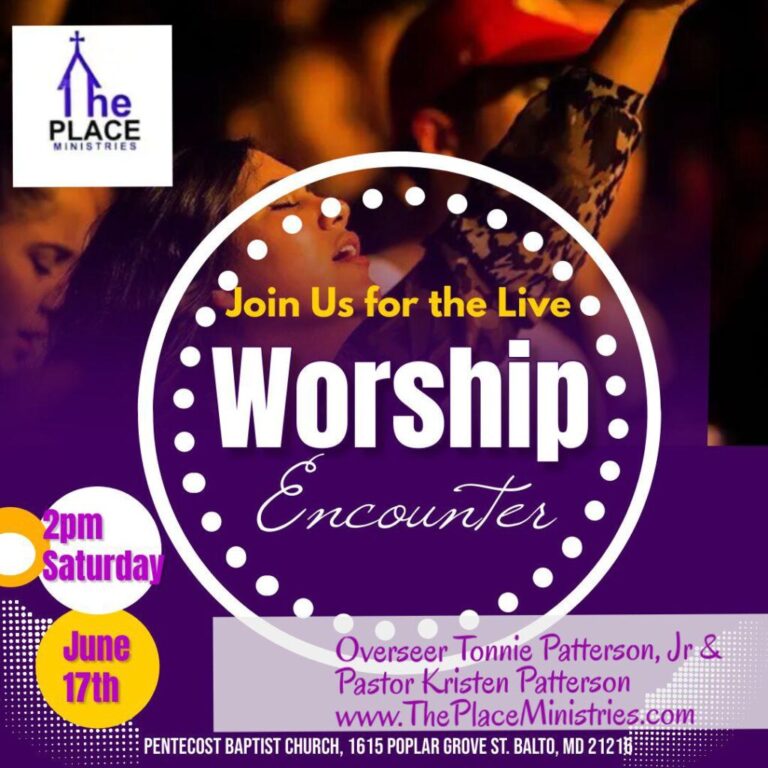Worship flyer